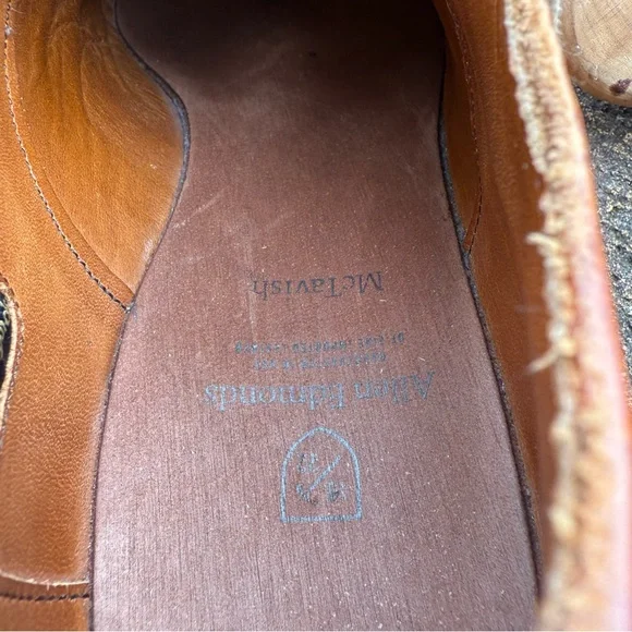 Allen Edmonds McTavish 9D Tan Leather Oxfords - Picture 14 of 15